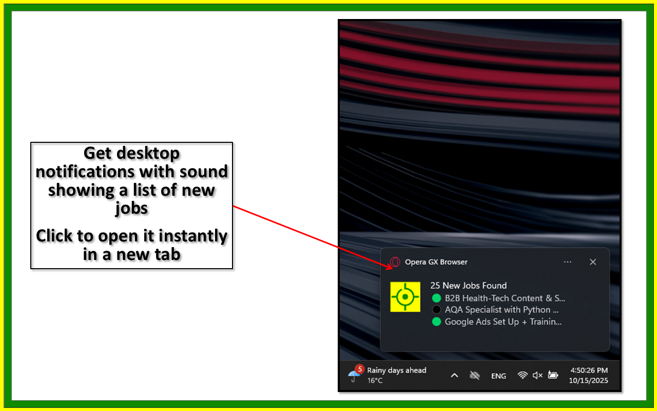 Upwork Job Tracker screen shots4