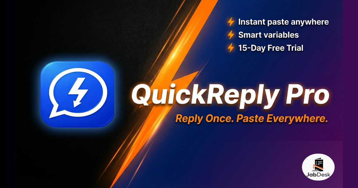 QuickReply Pro — Chrome Extension for Canned Replies